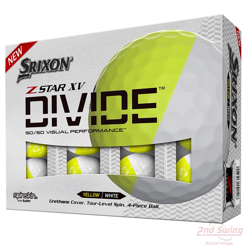 Srixon ZStar XV Divide Golf Balls (ZSTAR XV D NEW BALL) 2nd Swing Golf